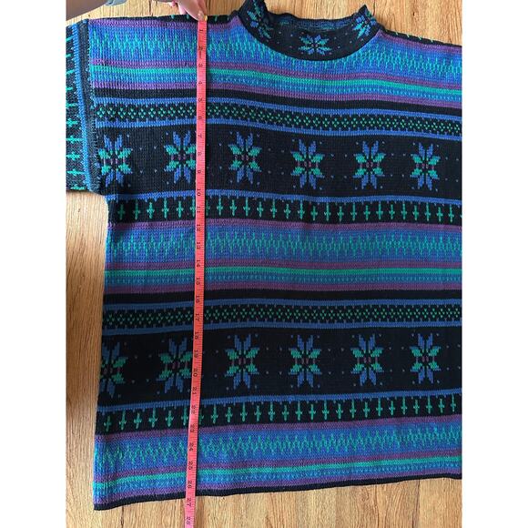 Nuggets Vintage Winter Patterned Cosby Sweater Size Large - Picture 5 of 6